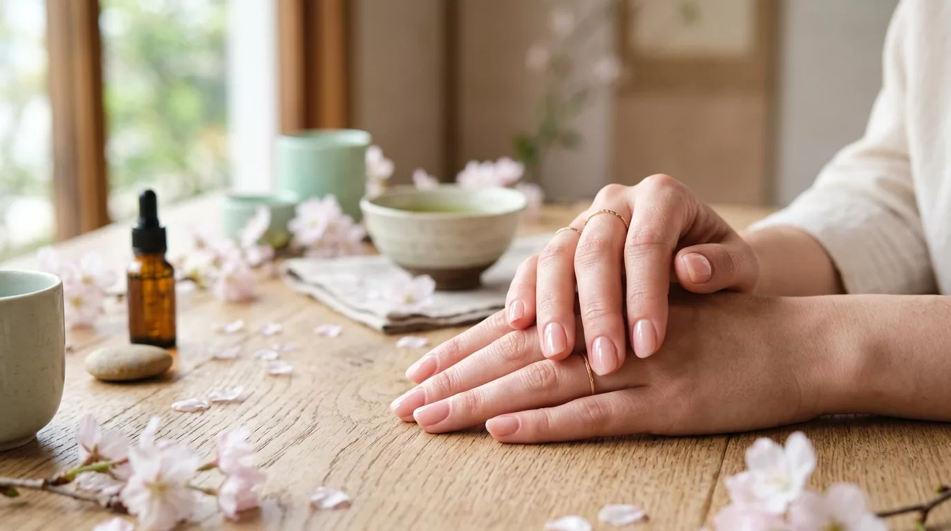 A természetesen erős és ragyogó körmök titka | Sakura Blossom Studio